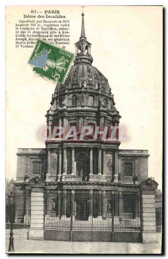 CPA Paris Dome des Invalides 
