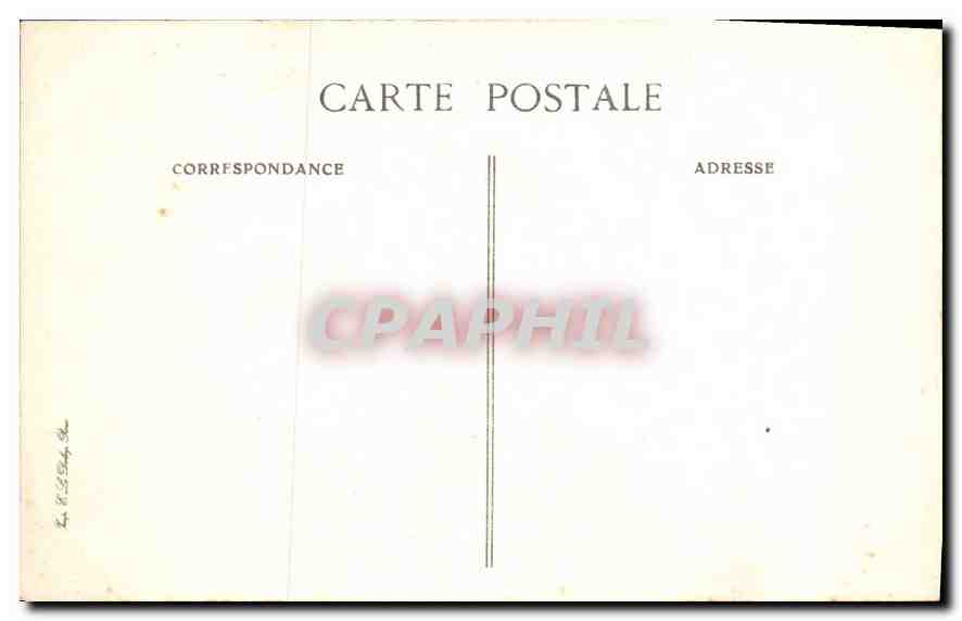 Paris - Bois de Boulogne - Le Grand Lac - Le Belvédère — Verso