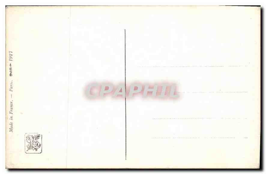 CPA Salon de Paris Brispot Le billet de logement — Rückseite