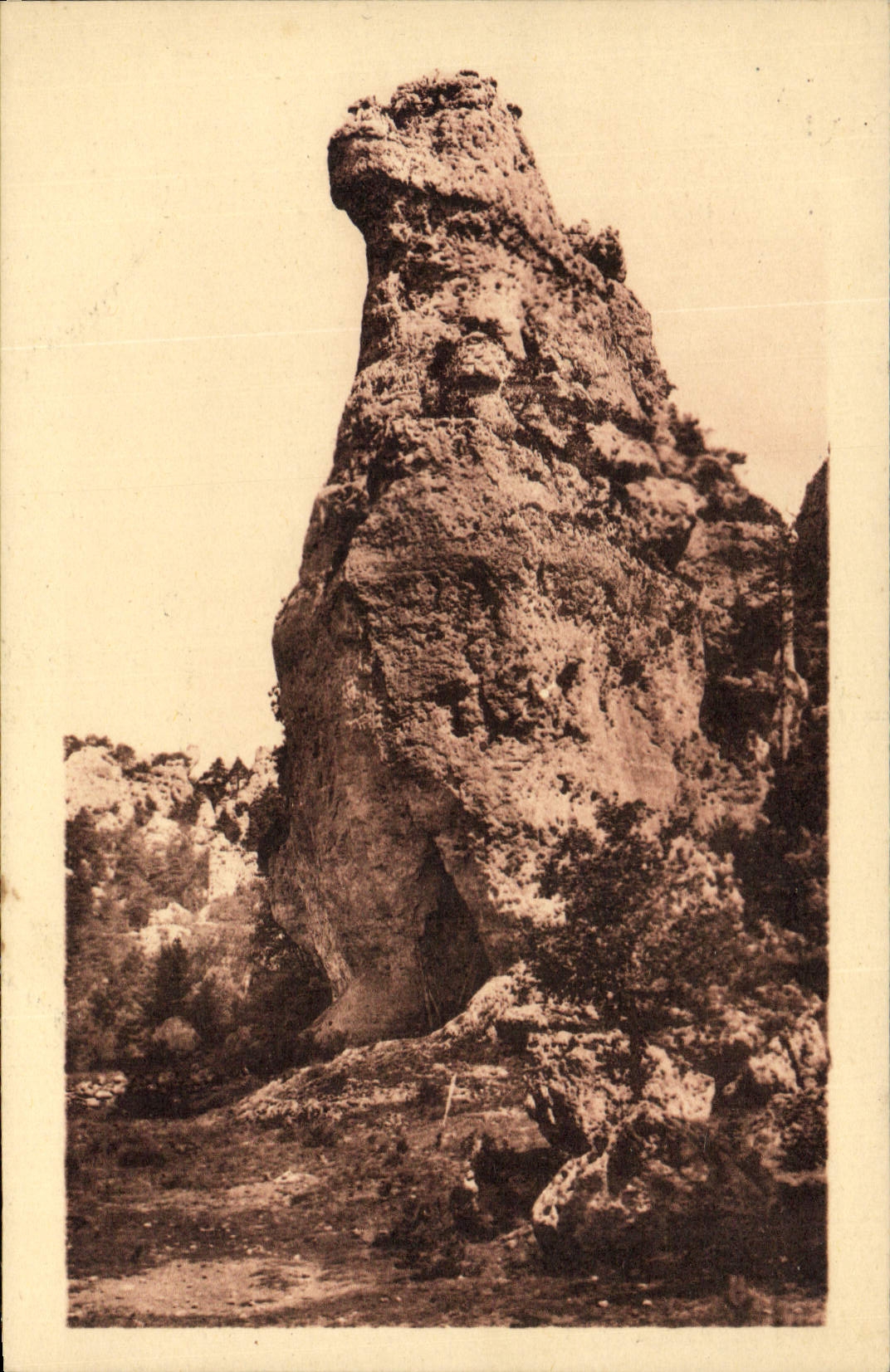 CPA Aveyron Montpellier le Vieux Cirque des Amats le Sphinx 
