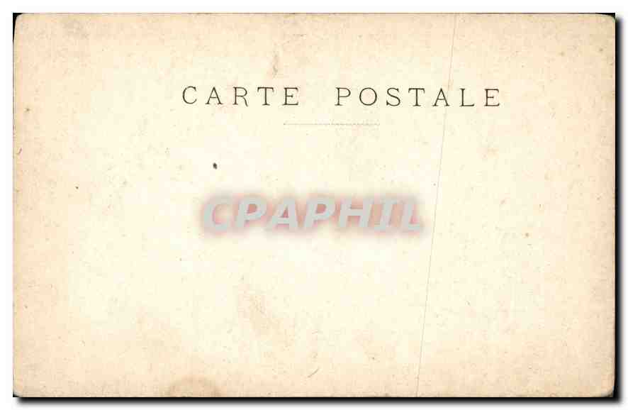CPA Fantaisie Femme Archer — Verso