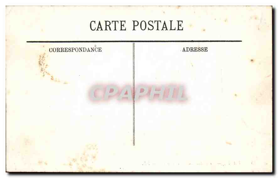 CPA Paris Le Palais du Luxembourg  — Rückseite