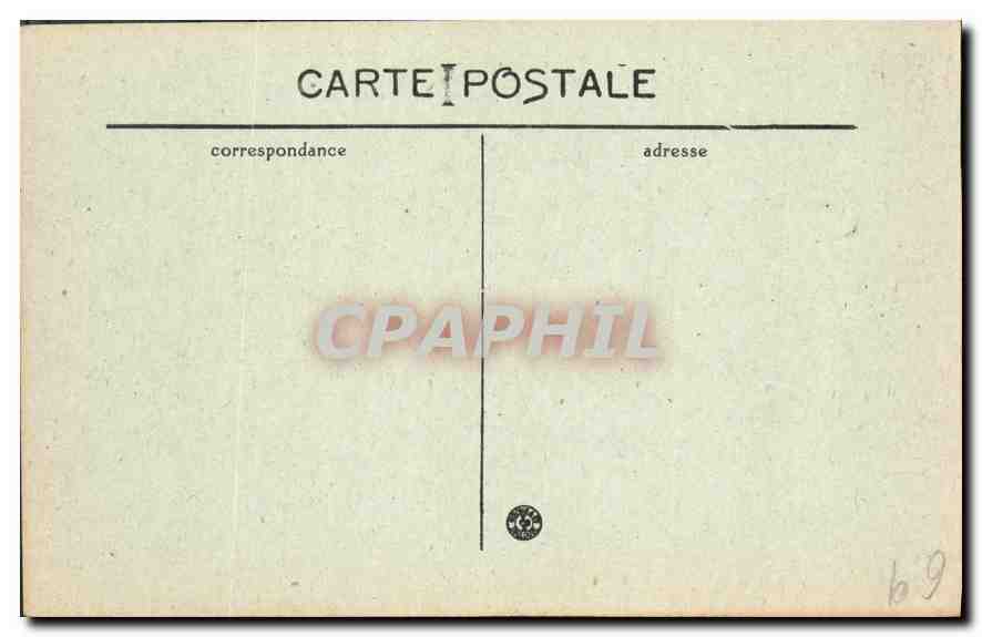 CPA Lyon Statue de la Republique Place Carnot — Verso