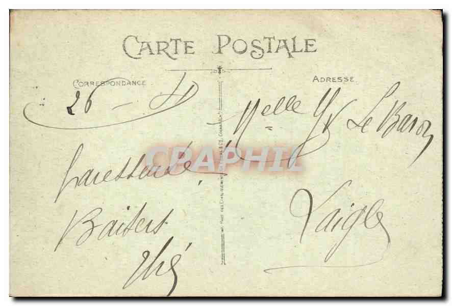 CPA Pau Un coin du Parc Beaumont  — Verso