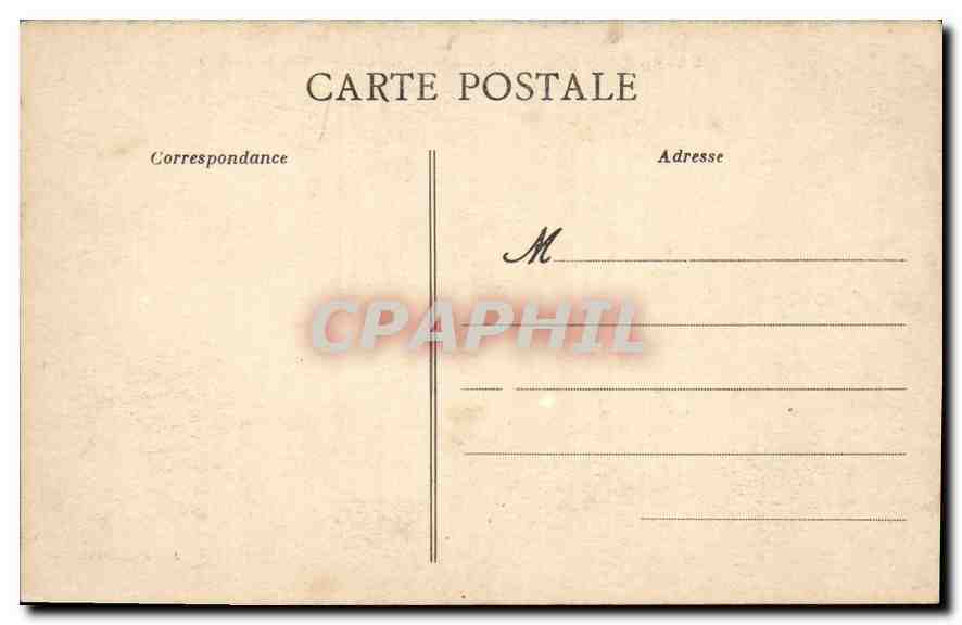CPA Calvaire de Pontchateu Ascension Vue de derriere  — Rückseite