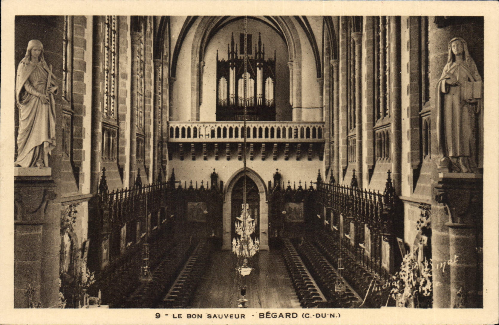 CPA Le Bon Sauveur Begard C du N Orgue
