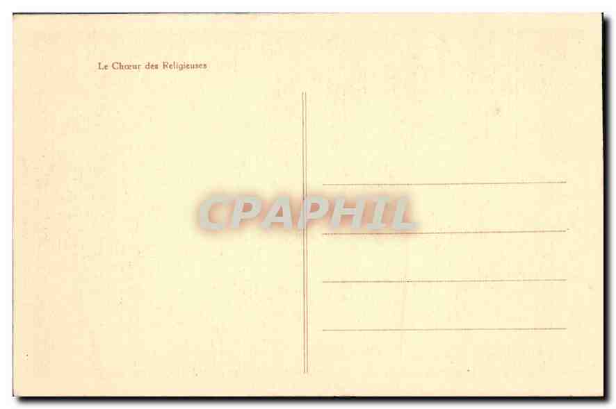 CPA Le Bon Sauveur Begard C du N Orgue — Back