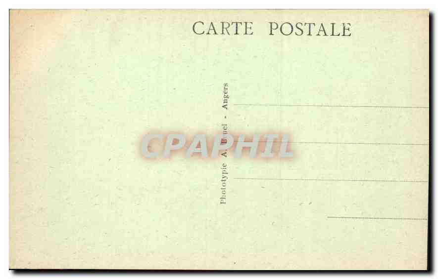 CPA Ile de Brehat Pont Arprat et Anse de la Corderie  — Rückseite