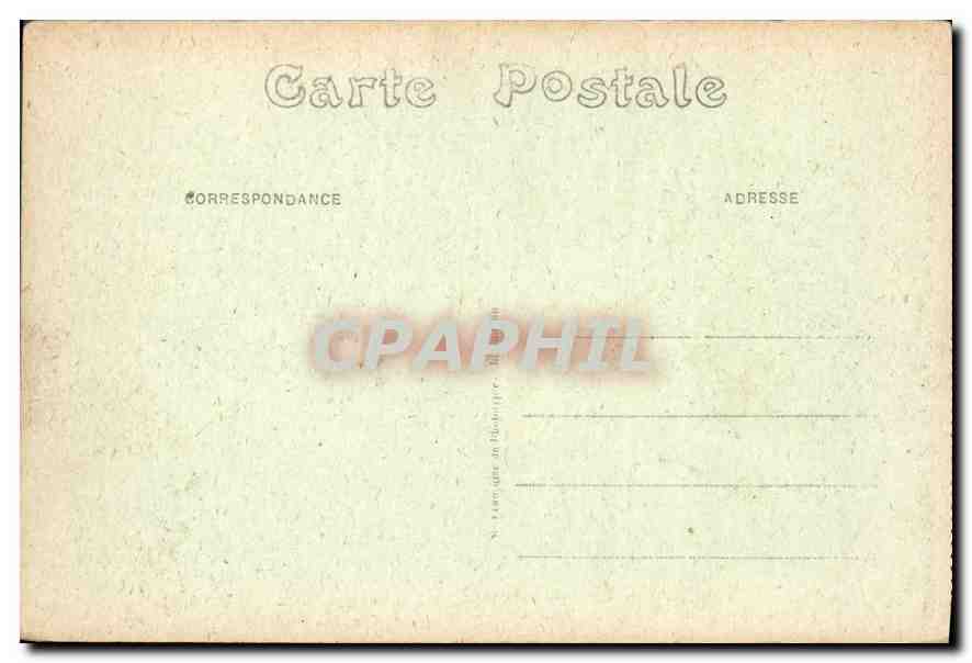 CPA Redon L et V Abride de l'Eglise la promenade  — Rückseite