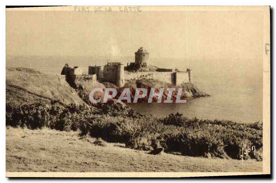 CPA Fort de La Latte Cote du Nord Facade Sud XIII et Batteries XVII s 