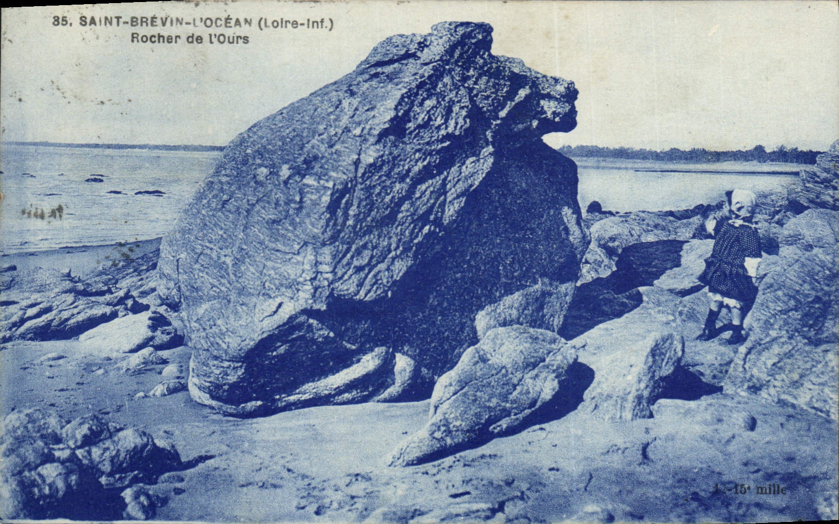 CPA Saint Brevin l'Ocean Loire Inf Rocher de l'Ours 