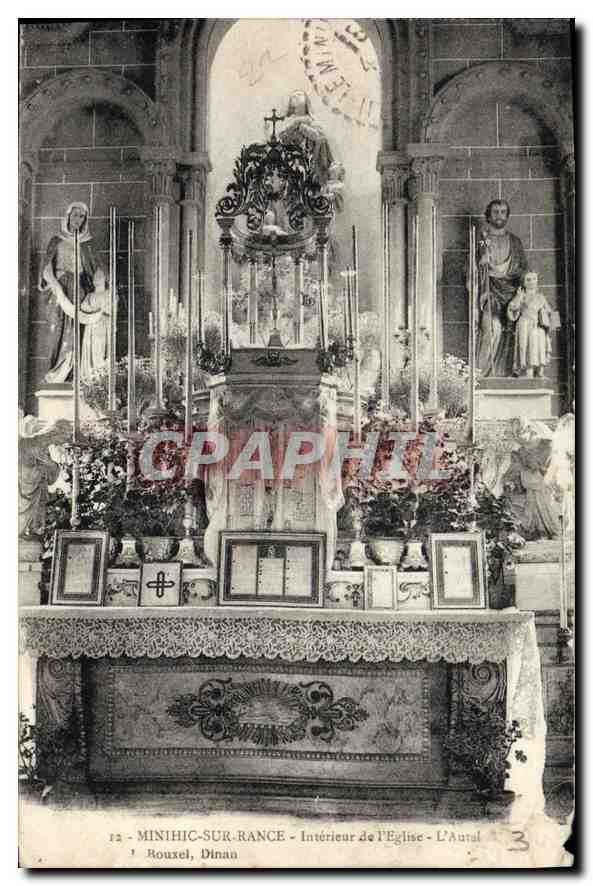 Minihic-sur-Rance — Intérieur de l'Église — Rouxel, Dinan