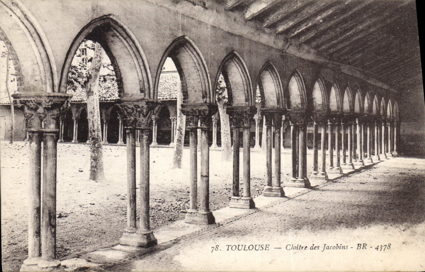 Toulouse — Cloître des Jacobins — BR - 4378
