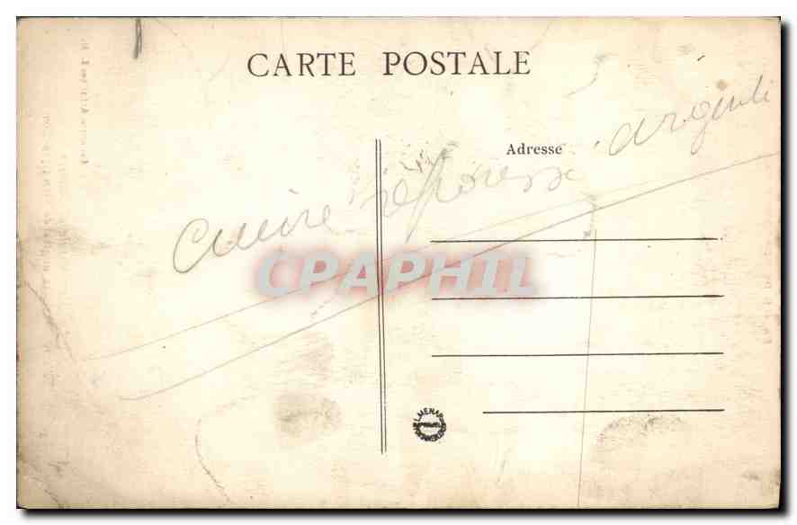 Die Verkäuferin der Liebe — Nach dem Originalgemälde von Vien (1719-1809) — Schloss Fontainebleau, n°178 — Rückseite