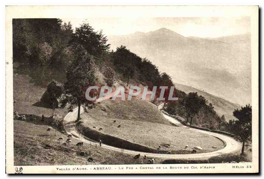 Vallée d'Aure - Arreau - Le Fer à Cheval de la Route du Col d'Aspin — Hélio 32