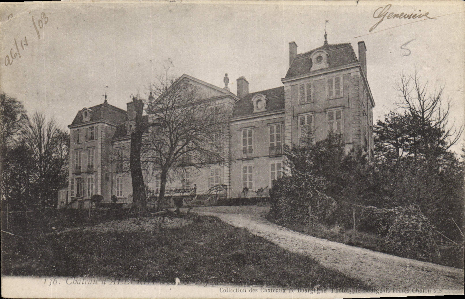 CPA Chateau d'Allerey 