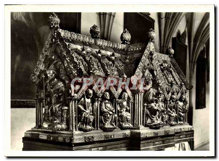 CPA Aachen Dom Der Marienschren vollendet 1236 mit den 