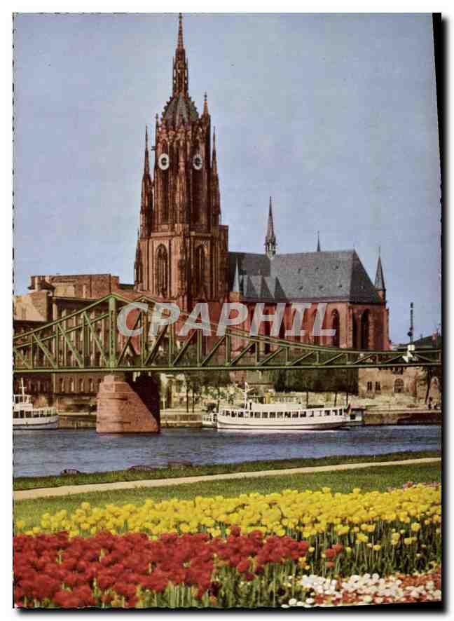 CPA Frankfurt Am Main Mainpartie und Dom 