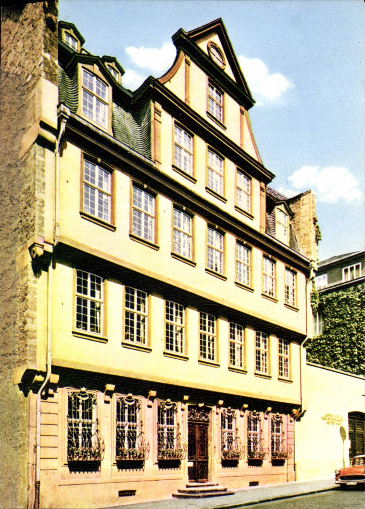 CPA Frankfurt AM Main Goethehaus 