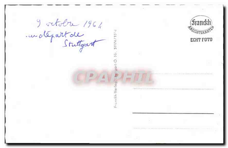 CPA Stuttgart — Rückseite