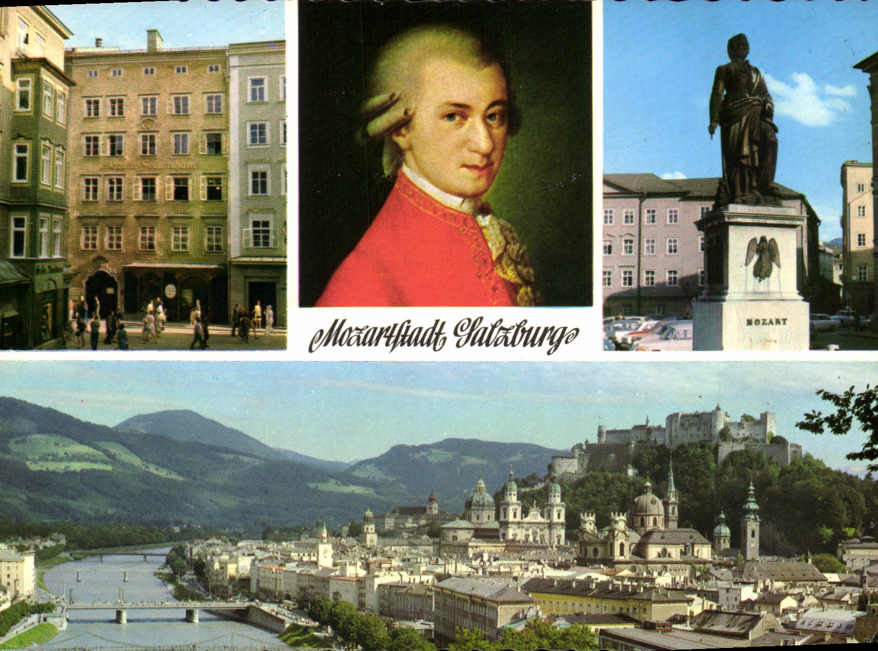 CPA Festspielstadt Salzburg Festval Town Salzburg 