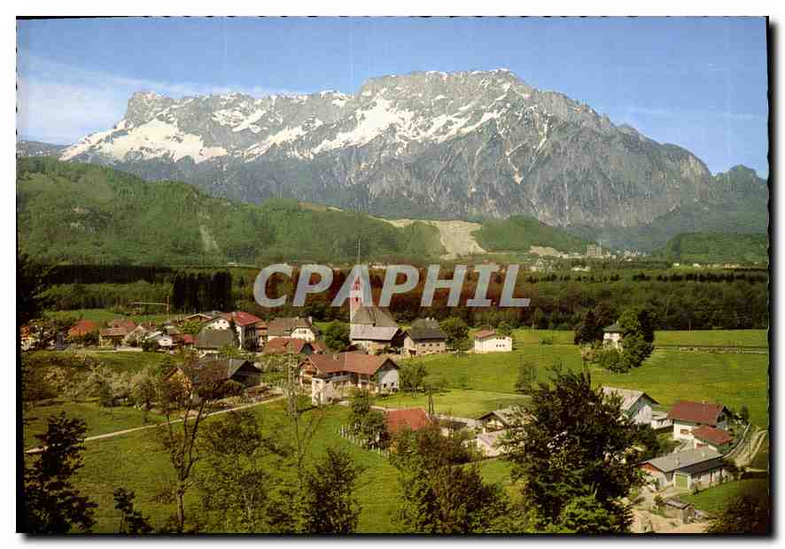 CPM Erholungsdorf Puch gegen den Untersberg