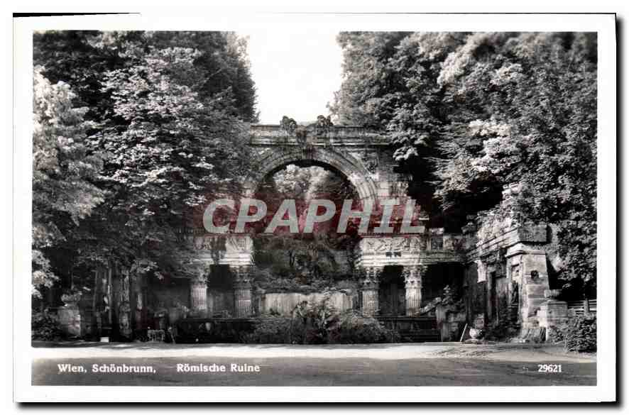 CPA Wien Schonbrunn Romische Ruine 