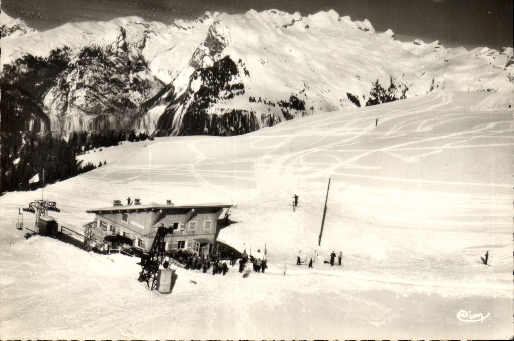 CPA Samoens Hte Savoie Plateau des Saix Massif du Criou 