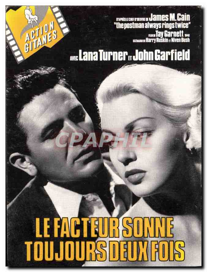 CPA Le Facteur Sonne Toujours Deux Fois 