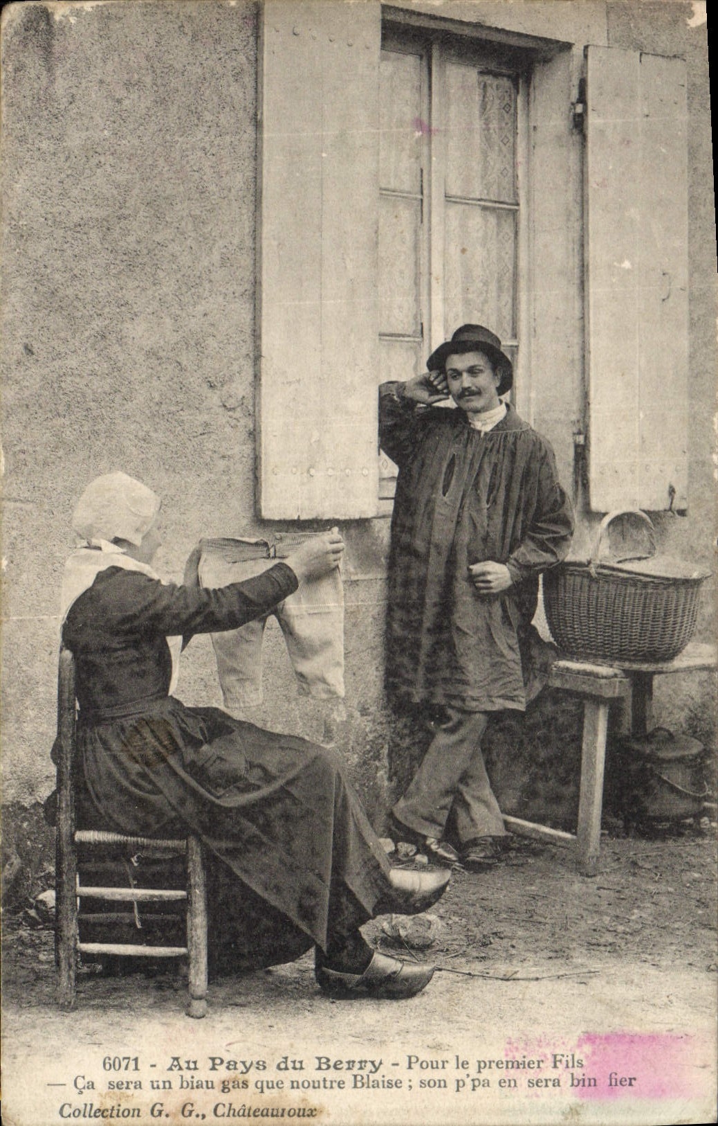 Au Pays du Berry — Pour le premier Fils — Collection G. G., Châteauroux