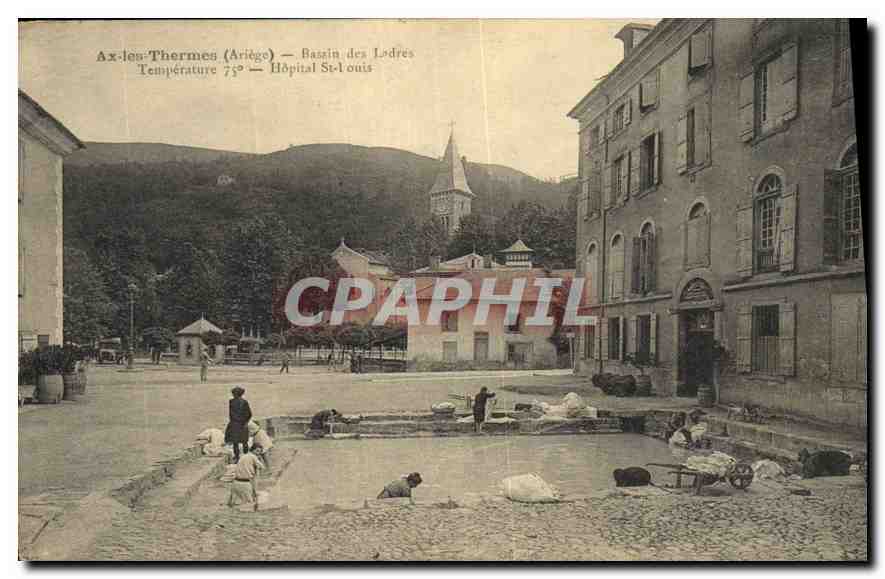 Ax-les-Thermes (Ariège) — Bassin der Lodres — Krankenhaus St-Louis