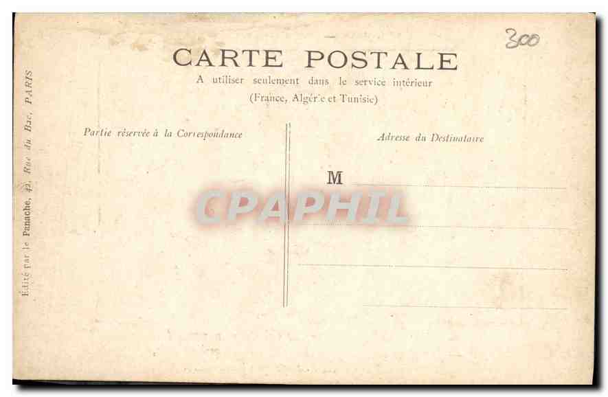 CPA L'Horizon Parc Caran d'Ache  — Rückseite
