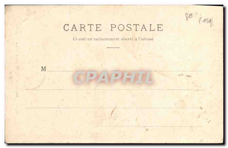 CPA Caen Abside de l'Eglise Saint Pierre  — Verso