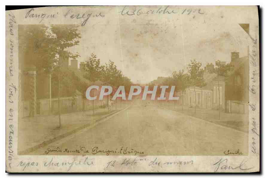 Bampou-Vézigne — Grande Route de Borrigny-Écogèze — éditeur inconnu, n° de série non visible