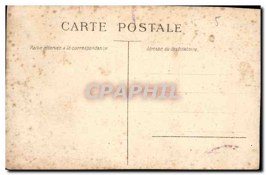 CPA Paris Eglise de la Madeleine  — Verso