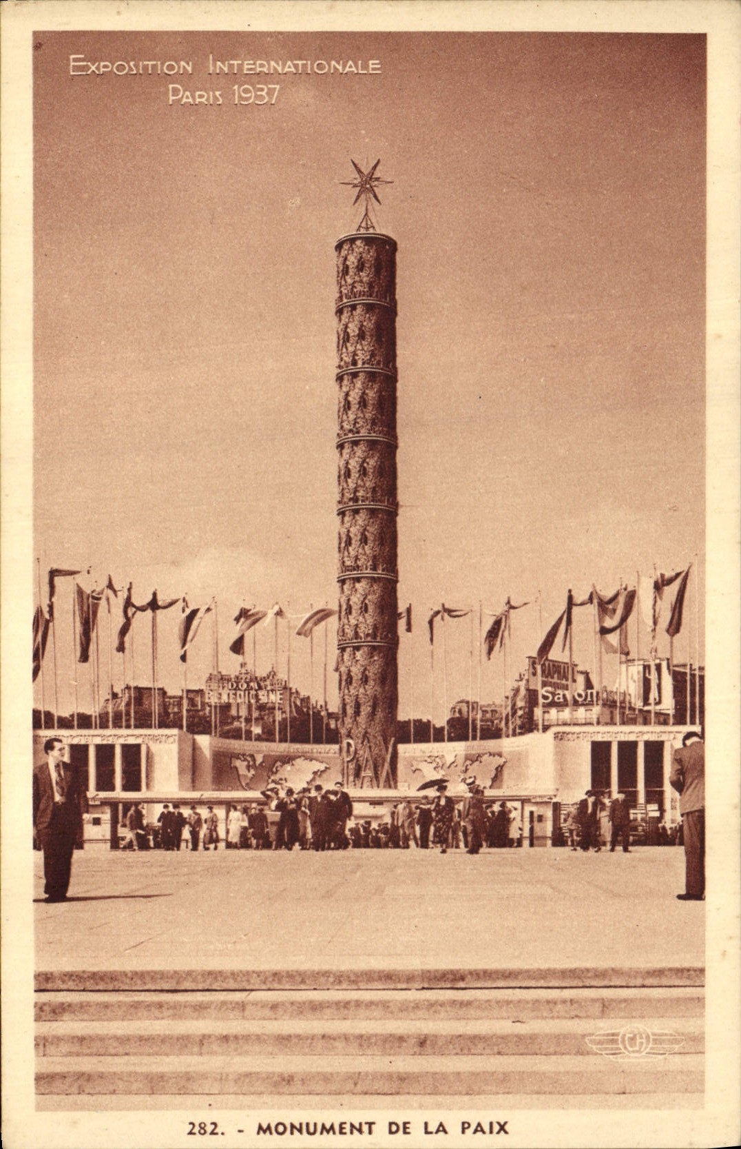 CPA Exposition Internationale Paris 1937 Monument de la Paix 
