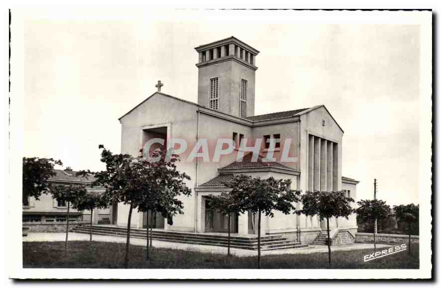 CPA Oradour sur Glane Hte Vienne L'Eglise 
