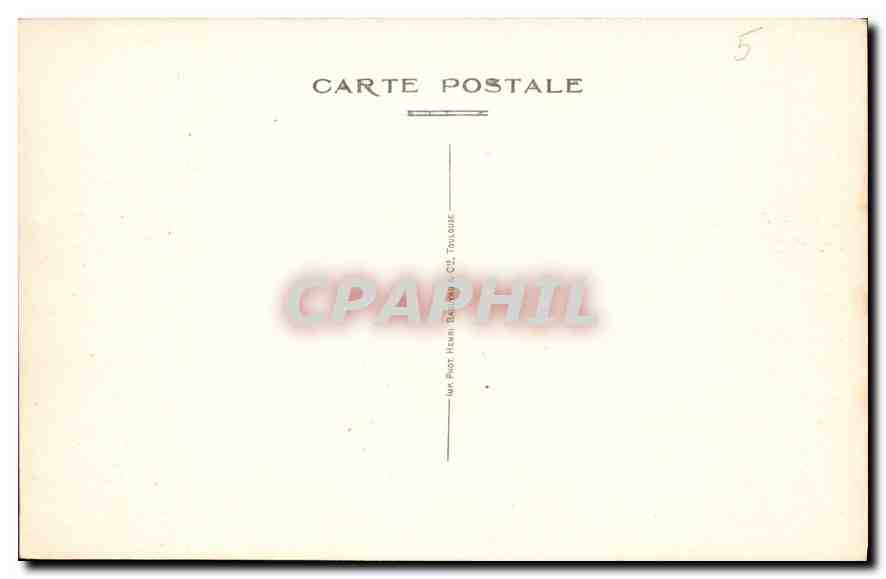 CPA Villeneuve le Roi Chateau Leblanc Barbedienne  — Rückseite