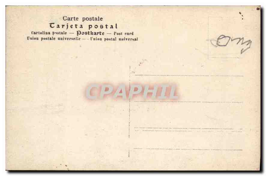 CARTE PHOTO Femmes  — Rückseite
