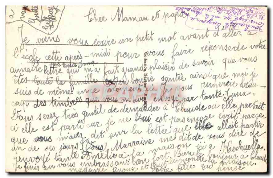 PLOUGRECANT (C. du-N.) — Les Roches tremblantes de Castel-Meur — Rückseite