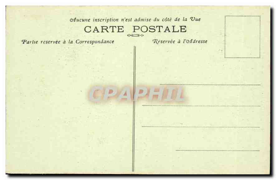CPA Statue veneree de ND de Perros Hamon Ploubazlanec Paimpol  — Rückseite