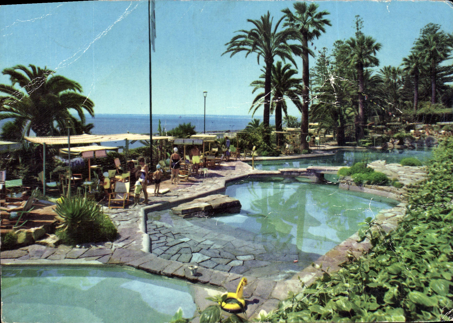 CPA San Remo Riviera Italiano Royal Hotel Le tre piscine 