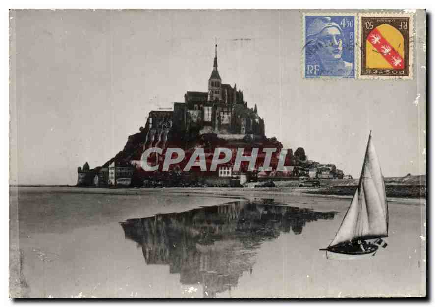 CPA Mont Saint Michel Marche Vue generale 