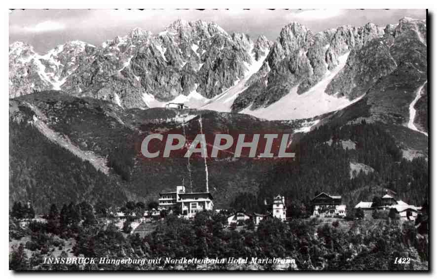 CPM Innsbruck Hungerburg mit Nordkettenbahn Hotel Mariabrunn 
