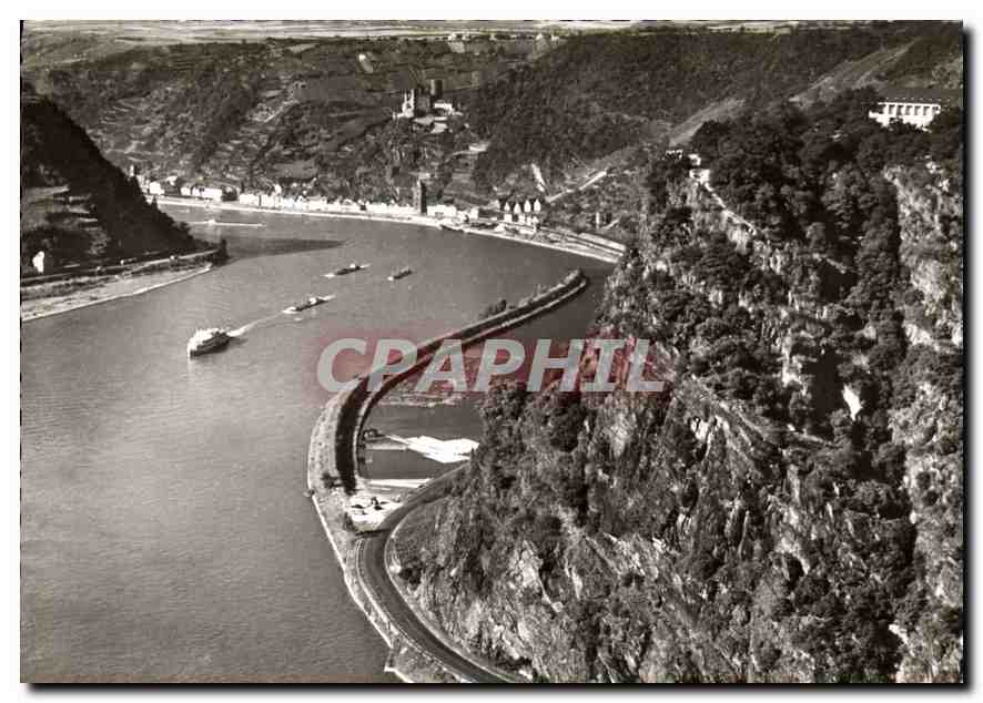 CPM Der Rhein St Goarshousen u Burg Katz 