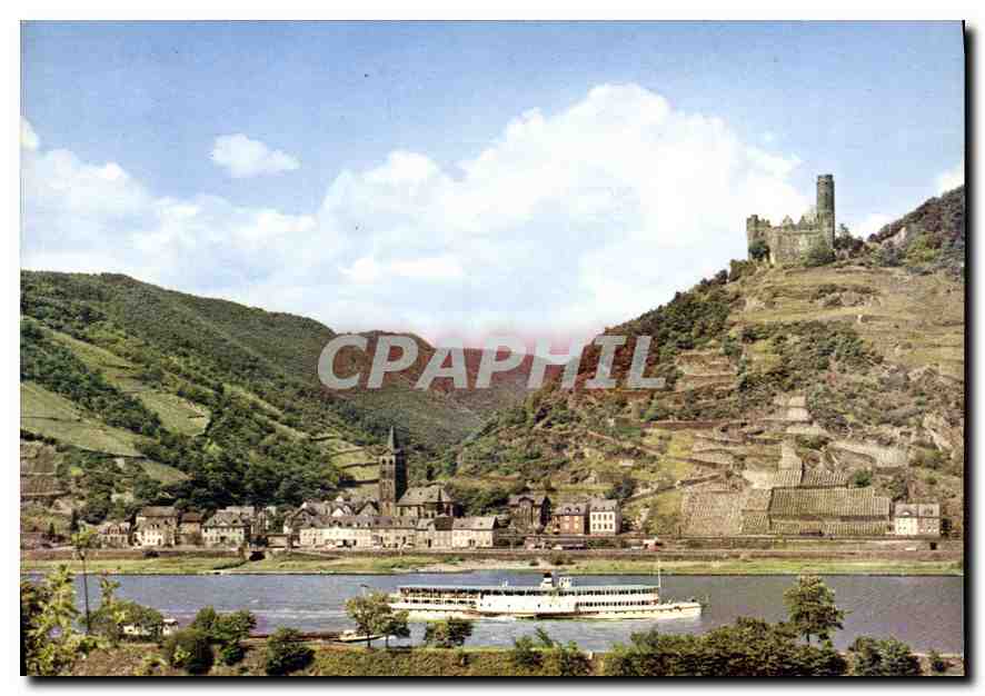 CPM Wellmich am Rhein mit Burg Maus 