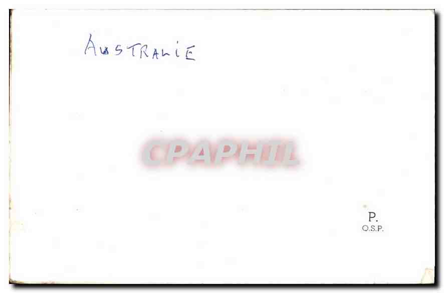 CPM Australie  — Rückseite