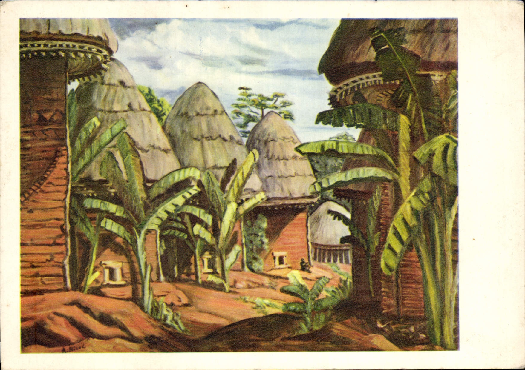 CPA Cameroun Dans la cheffania de Bandjoun 