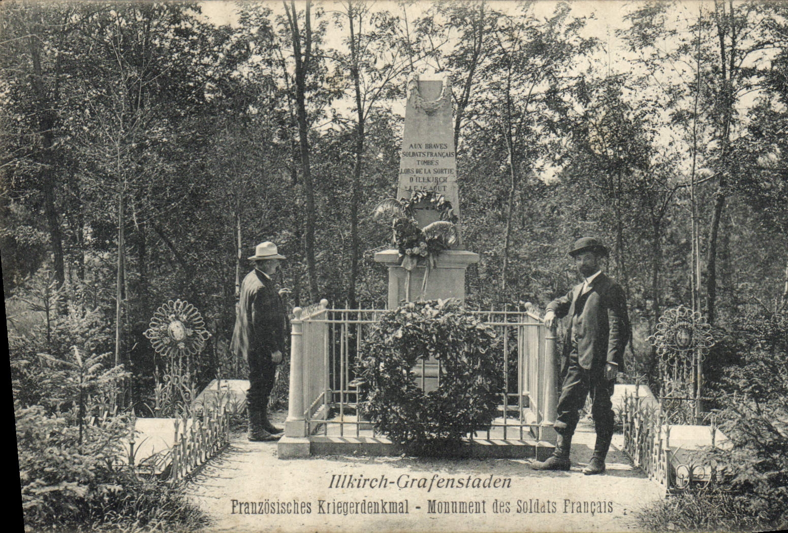 Illkirch-Graffenstaden — Monument des Soldats Français — J.M. & Cie, Str. 1905