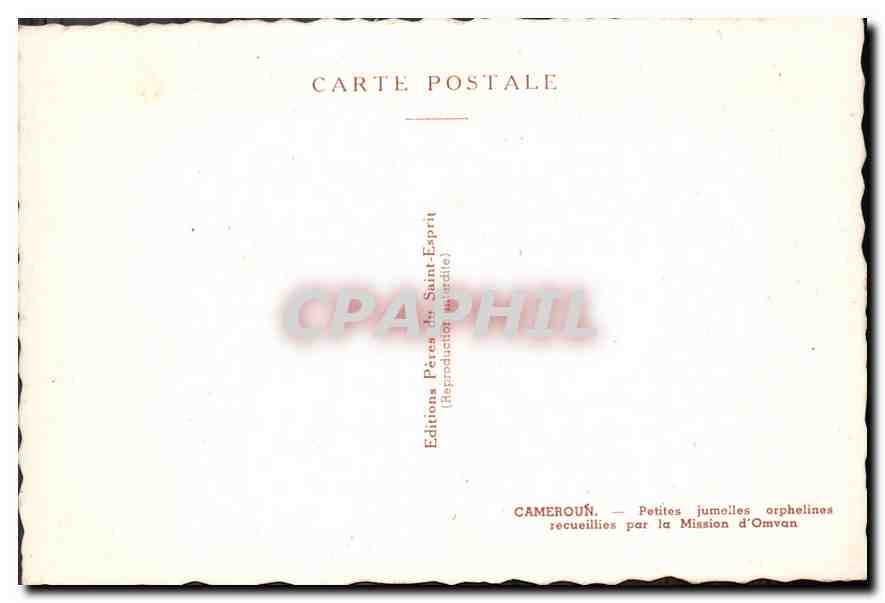 Deux enfants orphelins — Cameroun — Éditions Pères du Saint-Esprit — Reverso